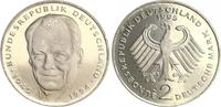 2 DM 1995 J Deutschland 2 DM 1995 J  Willi Brandt Auflage 75.000 bfr.-St bankfrisch-Stempelglnaz