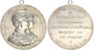 Preußen Silbermedaille, zum Ehejubiläum Silbermedaille zum Ehejubiläum Rs: König v.Preußen mit Auguste -