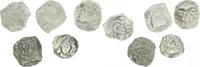 Süddeutschland Lot 5 Süddeutsche Pfennige 5 Süddeutsche Pfennige ca.1300-1400 nicht näher bestimmt (8) -