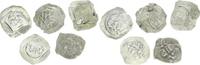 Süddeutschland Lot 5 Süddeutsche Pfennige 5 Süddeutsche Pfennige ca.1300-1400 nicht näher bestimmt (12) -