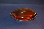 Deutschland / Bernstein Bernstein-Brosche Bernstein-Brosche in Silber 925 gefasst -