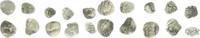 Russland 10 x 1 Tropfkopeken Russland 10 x 1 Tropfkopeke Silber 1500-1700 s-ss,ss (3) -