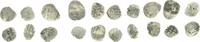 Russland 10 x 1 Tropfkopeken Russland 10 x 1 Tropfkopeke Silber 1500-1700 s-ss,ss (6) -