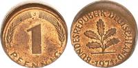 Deutschland 1 Pfennig Fehlprägung BRD 1 Pfennig 1971 J Fehlprägung: 10% dezentriert, prfr. (2) -