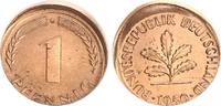 Deutschland 1 Pfennig Fehlprägung BRD 1 Pfennig 1950 G Fehlprägung: 10% dezentriert prfr. -