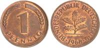 Deutschland 1 Pfennig Fehlprägung BRD 1 Pfennig 1968 G Fehlprägung:ohne Ring geprägt,größerer Durchmesser -