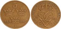 Schweden 5 Öre Schweden 5 Öre 1942 ss-vz -