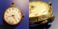 Deutschland, DAMEN TASCHENUHR, hübsche goldene (14K) DAMEN TASCHENUHR, Dürrstein, gute Funktion, ca. 1910, -
