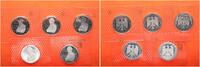 Deutschland 10 DM 10 DM 1997 Heinrich Heine Polierte Platte in Noppenfolie Satz ADFGJ -