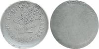 Deutschland 5 Pfennig Probe in Alumium Probe bzw. einseitiger Abschlag d.Adlerseite vom 5 Pf.Bank dt.Länder- Aluminum ! -
