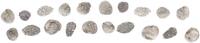 Russland 10 x 1 Tropfkopeken Russland 10 x 1 Tropfkopeke Silber 1500-1700 s-ss,ss (12) -