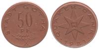Thüringen / Stadt Gotha 50 Pfennig Porzellangeld Gotha Notgeld 50 Pfennig Porzellangeld 1921 (1) -