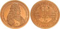 Deutschland 5 DM 1955 Probeprägung !!! Messing bronziert BRD außerordentlich seltene 5 DM Probeprägung 1955 Markgraf von Baden -