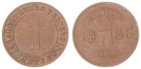 Deutschland / Weimar 1 Pfennig Weimar 1 Pfennig 1936 F -