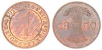 Deutschland / Weimar 1 Pfennig Weimar 1 Reichspfennig J.313 1930 A (1) -