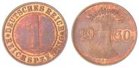 Deutschland / Weimar 1 Pfennig Weimar 1 Reichspfennig J.313 1930 A (3) -
