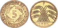 Deutschland / Weimar 5 Pfennig Variante Weimar 5 Pfennig 1925 F Variante, große 5 in 1925 ss-vz (2) -