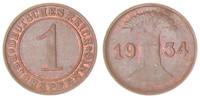 Deutschland / Weimar 1 Pfennig Weimar 1 Reichspfennig J.313 1934 E -