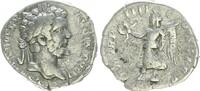 Antike / Römische Kaiserzeit Denar Septimius Severus , Victoria n.l. gehend mit Kranz, PMTRP IIII COS II PP -