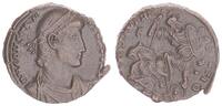 Antike/Römische Kaiserzeit Centenionalis Constantius II. RS Soldat speert fallenden Reiter FEL TEMP REPARATIO -