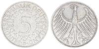 Deutschland 5 DM J.387 Silber Kursmünze -