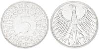 Deutschland 5 DM 5 DM J.387 Silber Kursmünze 1960 D -