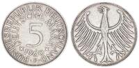 Deutschland 5 DM 5 DM J.387 Silber Kursmünze 1960 F -