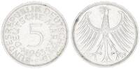 Deutschland 5 DM 5 DM J.387 Silber Kursmünze 1963 F ss -