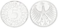 Deutschland 5 DM 5 DM J.387 Silber Kursmünze 1967 F ss-vz -