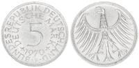 Deutschland 5 DM 5 DM J.387 Silber Kursmünze 1970 F ss-vz -
