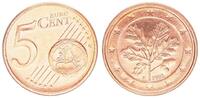 Deutschland 5 Cent Deutschland 5 Cent 2003 F prägefrisch seltenes Jahr !!! -