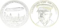 Deutschland Zeppelin Medaille Graf Zeppelin 1930, versilbert -