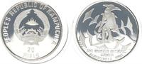Kambodscha 20 Riels 1989 20 Riels Silber 1989 Kambodscha XXV Olympiade 1992 Albertville Abfahrt -