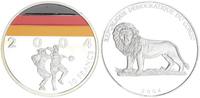 Kongo 10 Francs Fußball 2004 Kongo 10 Francs Fußball Coloriert Deutschland -