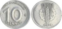Deutschland / DDR 10 Pfennig Fehlprägung 10 Pfennig DDR 1948 A 10% dezentriert -