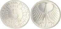 Deutschland 5 DM Fehlprägung 5 DM J.387 Silber Kursmünze 1974 G ohne Randschrift !!! Rand glatt -