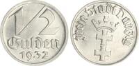 Polen / Danzig 1/2 Gulden Deutsche Nebengebiete - Freie Stadt Danzig - Weimarer Republik -