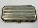 Silber 925 Schminkset, Silber 925, schönes design mit Kamm, 60,60g, Durchmesser ca. 7cm -