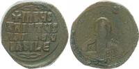 Antike / Byzanz / Anonym Anonymer Follis Klasse A2 ev. Basilius II. + Constantin VIII. -