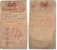 Deutschland / Polen / Getto Litzmannstadt Nahrungsmittelkarte Getto Litzmannstadt Nahrungsmittelkarte N°165666 -