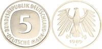 Deutschland / Bundesrepublik 5 Mark 5 DM Kursmünze 1989 F TOP-Erhaltung ! prägefrisch-stempelglanz -