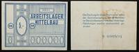 Deutschland / Konzentrationslager Nordhausen 5 Reichsmark mit Wasserzeichen Konzentrationslager Nordhausen Mittelbau 5 Reichsmar Geldschein 000891 -