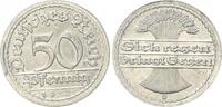 Deutschland / Weimar / Inflationszeit 50 Pfennig 50 Pfennig J.301 1922 G prfr., letzte Ziffer im Jahr im Stempel geändert -