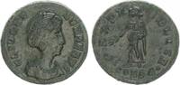 Antike / Römische Kaiserzeit Bronze Helena Bronzemünze Teilfollis Büste n.r., Pax n.l. stehend -