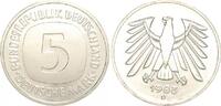 Deutschland / Bundesrepublik 5 Mark 5 DM Kursmünze 1985 D TOP-Erhaltung ! prägefrisch-stempelglanz -