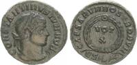 Antike / Römische Kaiserzeit Follis Bronze Constantinus CAESARVM NOSTRORVM um VOT X in Lorbeerkranz -