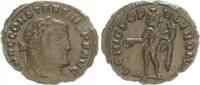 Antike / Römische Kaiserzeit Laureatus Constantius. Genius n.l. opfernd, Münzstätte Siscia -