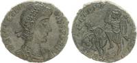 Antike/Römische Kaiserzeit/ Constantius II halber Centenionalis Constantius II RS Soldat speert fallenden Reiter FEL TEMP REPARATIO -