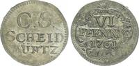 Sachsen und Polen 6 Pfennig Sachsen und Polen 6 Pfennig August III. -