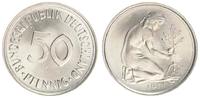 Deutschland 50 Pfennig 50Pf. Fehlprägung 1971 J Variante mit kleinem J -